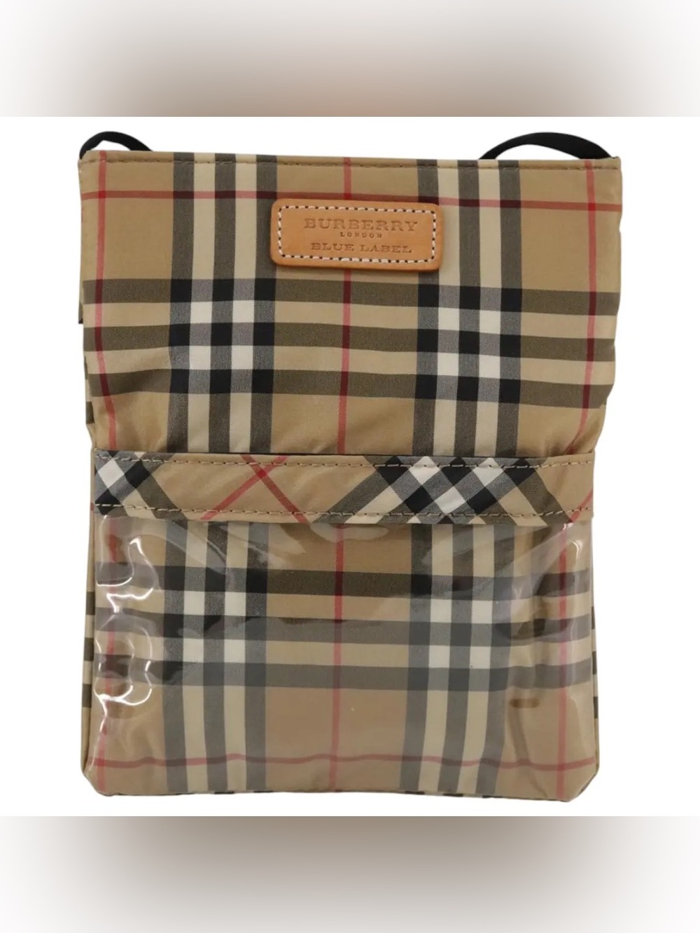 Burberry Blue Label Nova Check Crossbody Stadium/concert bag Authenticated